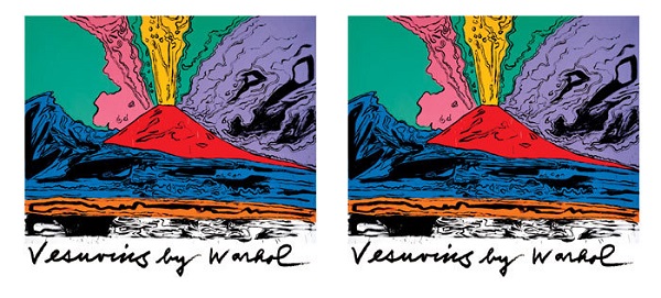 Il Vesuvio di Andy Warhol fonte: museum-shop.it